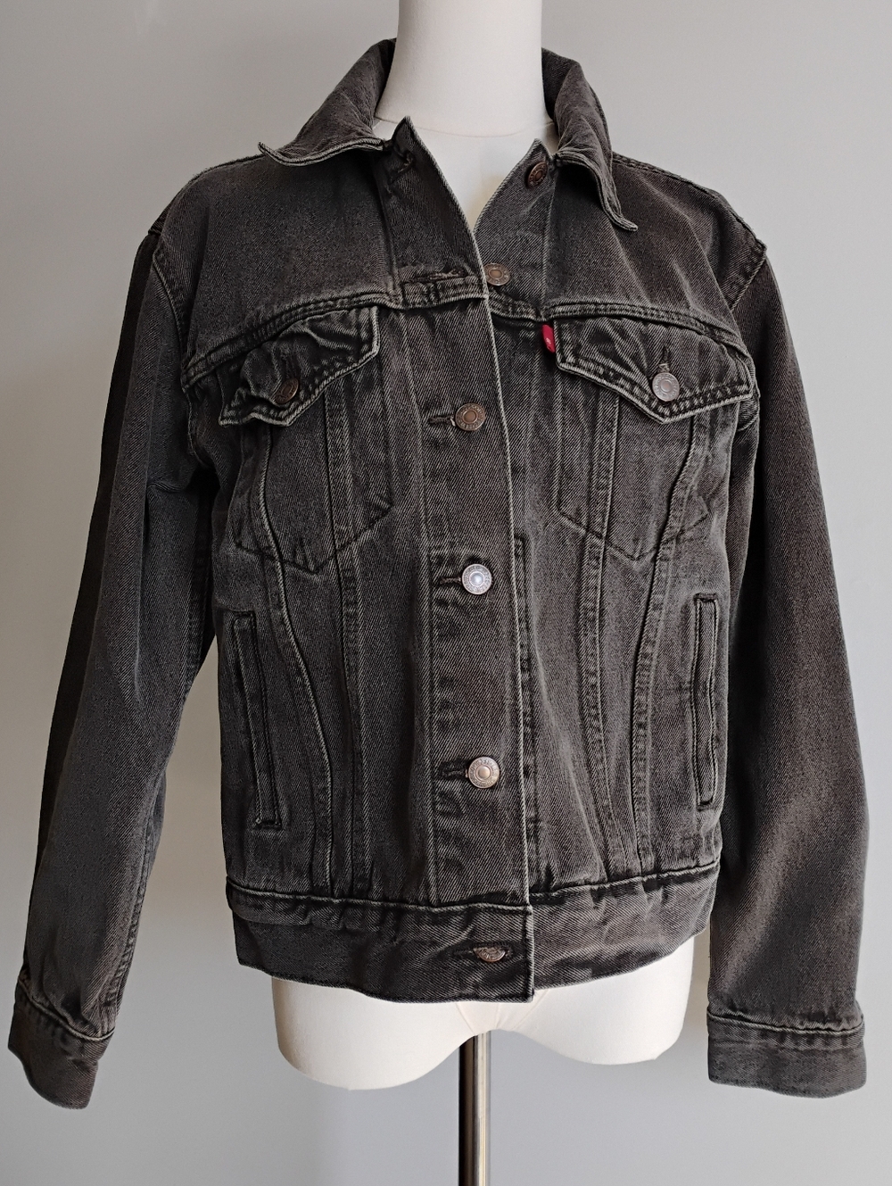 Vintage Levi’s 90s Womens Trucker Jacket Size S be kind rewind